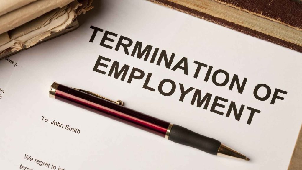 contract of employment termination