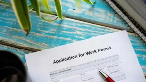 Application for work permit