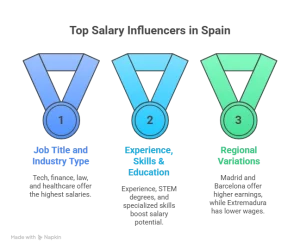 Key Factors That Influence Salaries in Spain
