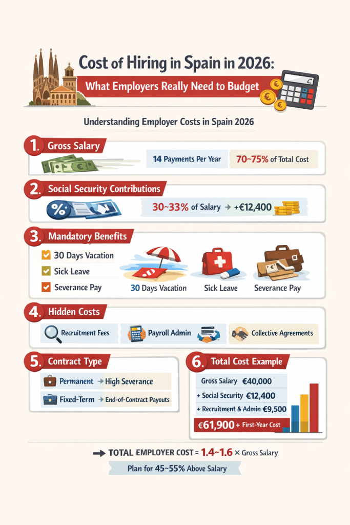 Cost of Hiring In Spain 2026
