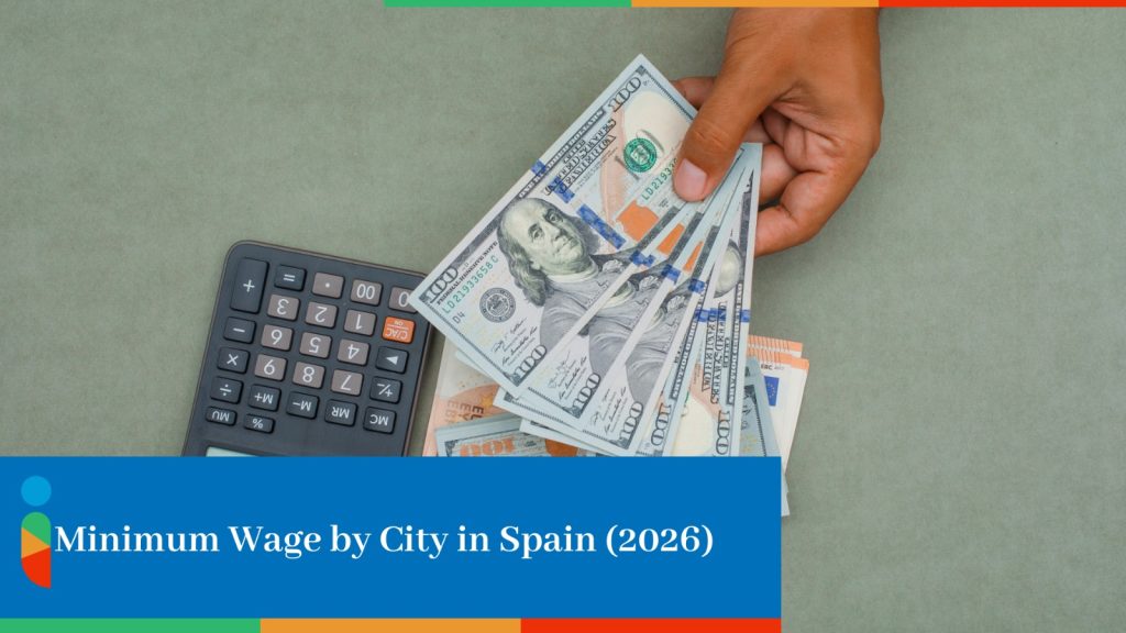 Minimum Wage By City in Spain